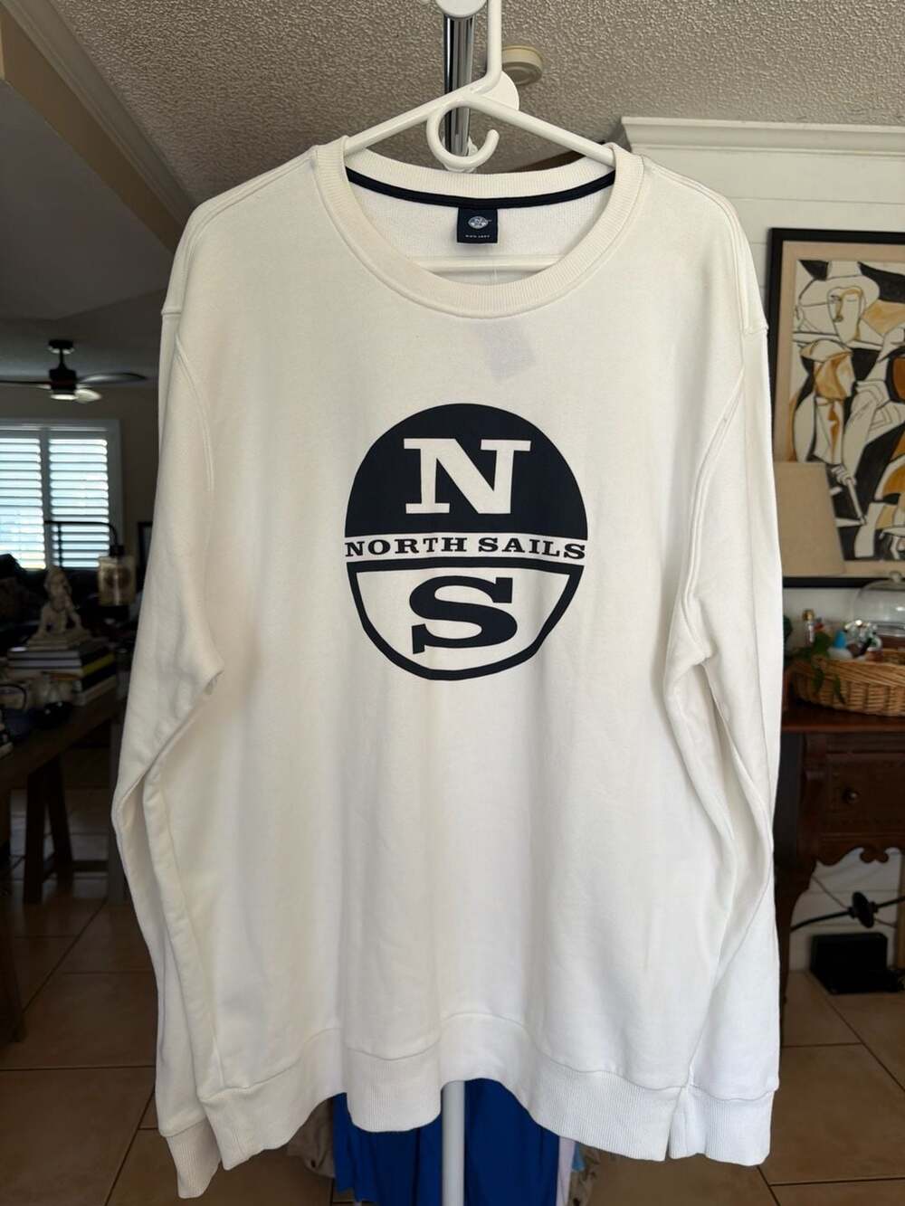 North sails Organic Cotton sweatshirt White